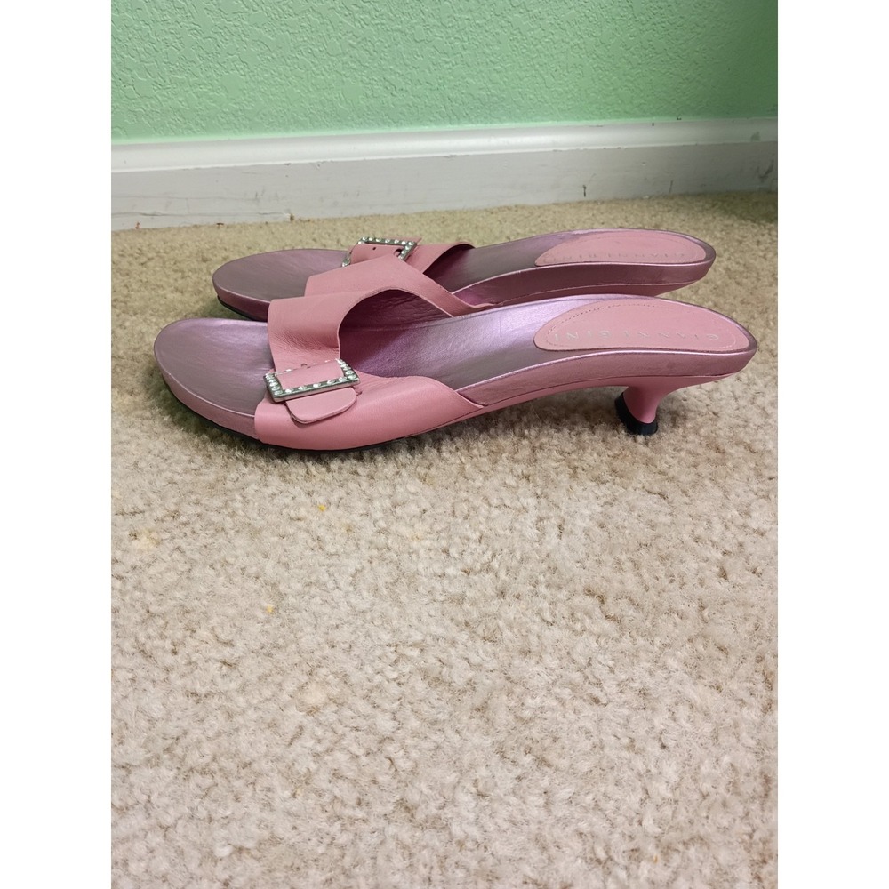 Vintage Y2K Gianni Bini Pink Kitten Heels Women's 8.5